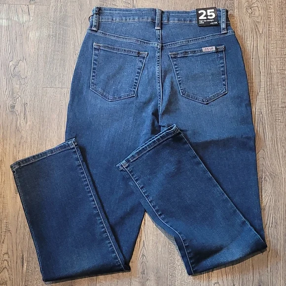Joe Jeans Hedda hi rise straight leg women's size 25. New with tags. - Picture 4 of 7